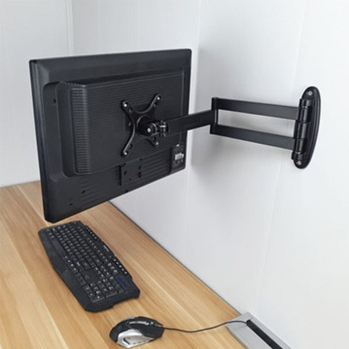 Computer LCD Monitor Wall Mounted Universal Swivel Bracket
