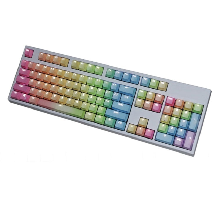 104 Keys Light-transmitting Dip-dyed Keycaps