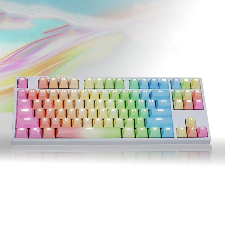 104 Keys Light-transmitting Dip-dyed Keycaps