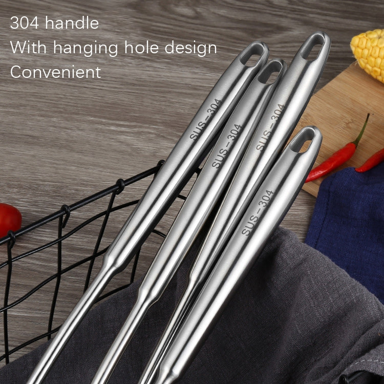 304 Stainless Steel Kitchen Equipment Thickened Hollow Handle Cooking Tool, Style: Spatula