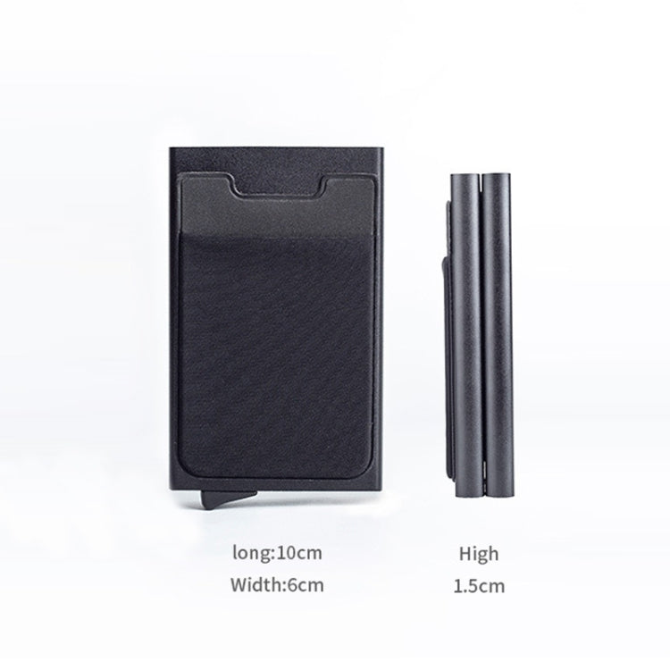 RFID Aluminum Alloy Anti-Degaussing Coin Card Holder