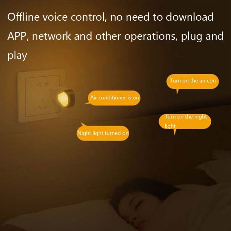 2 PCS IR18 Multifunctional Infrared WiFi Intelligent Voice Remote Control With Night Light Function(White)
