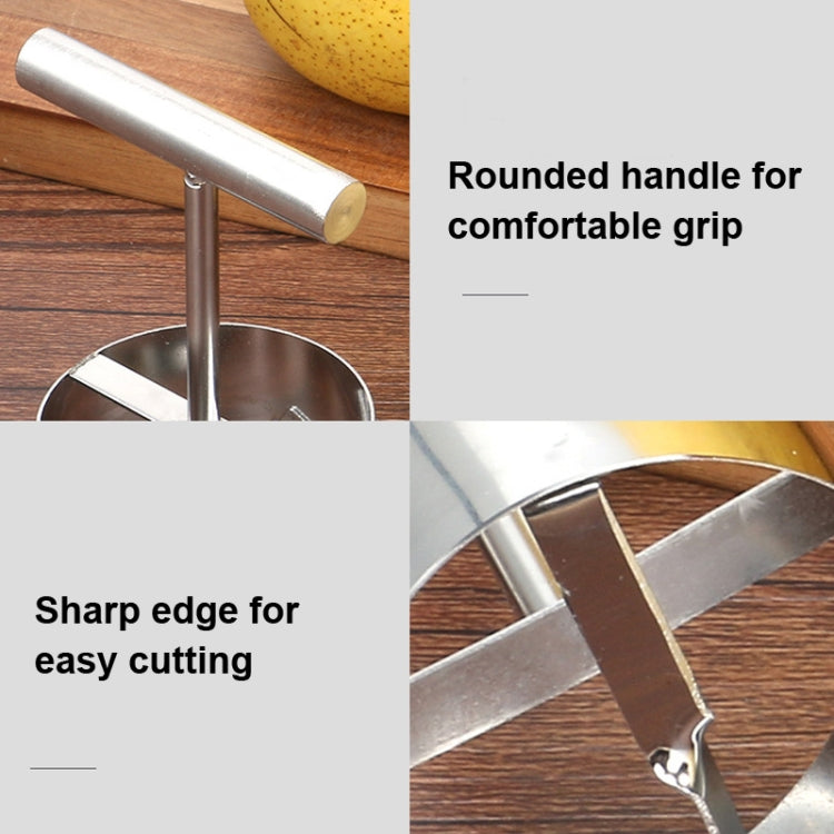 304 Stainless Steel Fruit Core Puller Core Digger, Specification: Large