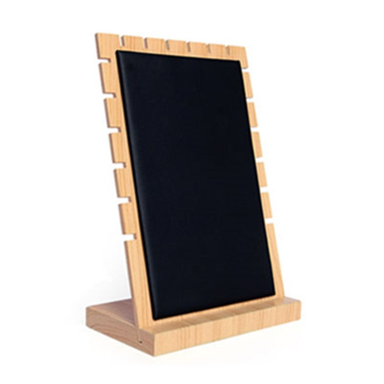 Bamboo Wood Detachable Jewelry Storage Display Stand
