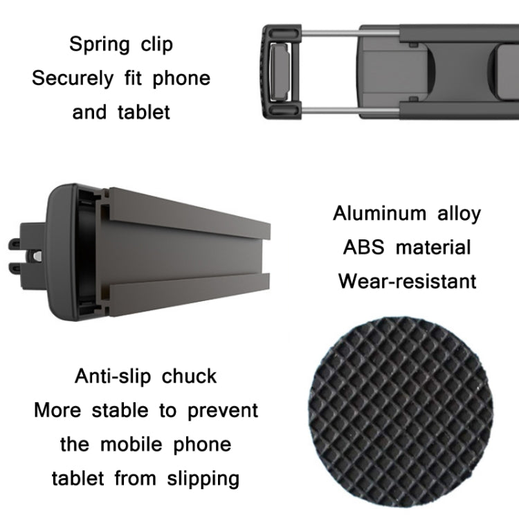 C2 Live Dual-Camera Mobile Phone Clip Extension Bracket(Black)