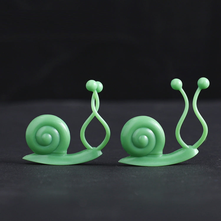 2 Packs Indoor Vine Green Plant Climbing Wall Seamless Fixer, Specification: 10PCS/Packs (Green)