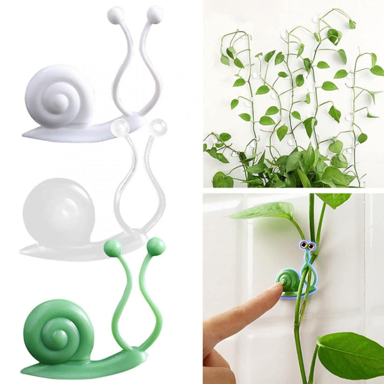 2 Packs Indoor Vine Green Plant Climbing Wall Seamless Fixer, Specification: 10PCS/Packs (Green)