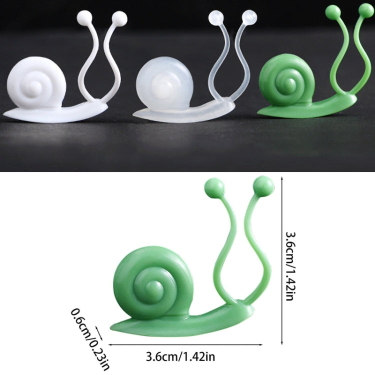 2 Packs Indoor Vine Green Plant Climbing Wall Seamless Fixer, Specification: 10PCS/Packs (Transparent)