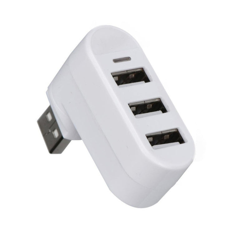 USB 2.0 Three-Port Hub 7-Word Rotation Three-Port Splitter