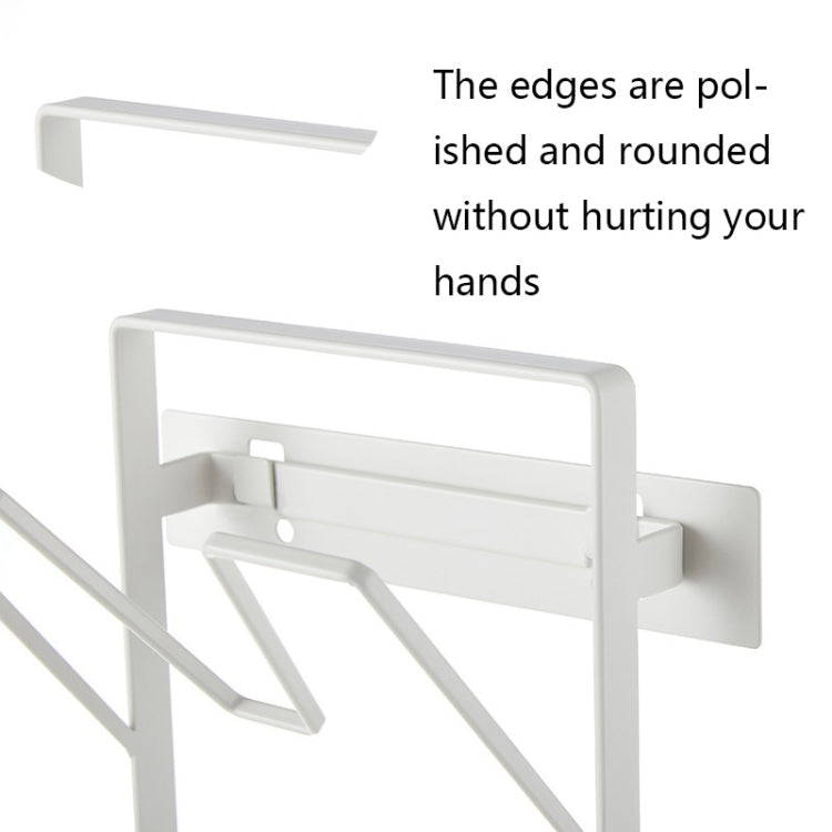HP211212 Wall-Mounted Desktop Dual-Purpose Pot Cover Cutting Board Drain Rack