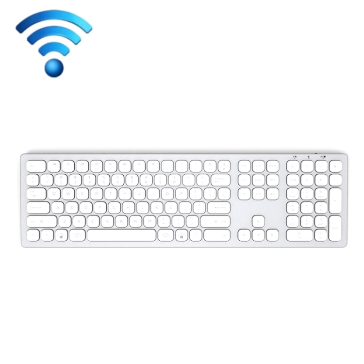 K9500 110 Keys 2.4G+Bluetooth Dual Mode Mute Office Wireless Keyboard