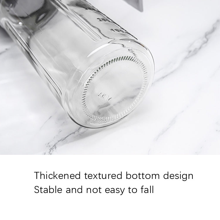10 PCS Automatic Opening And Closing Glass Oil Bottle With Scaffolding Handle Oil Bottle(630ml)