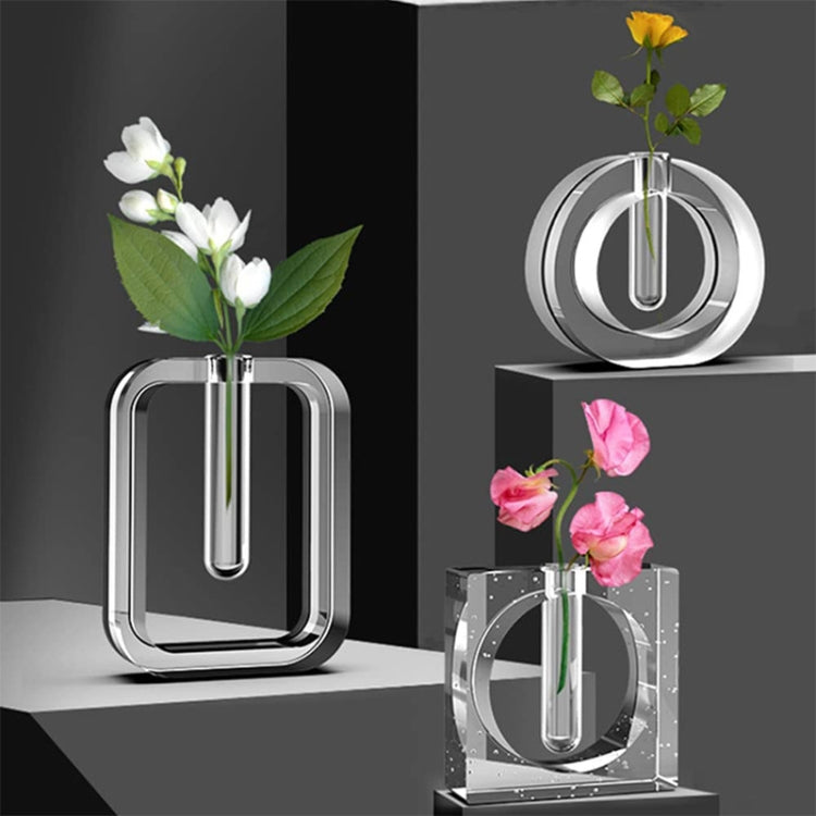 DIY Vase Epoxy Mould Simple Vase Make Tool, Specification: Irregular Circle