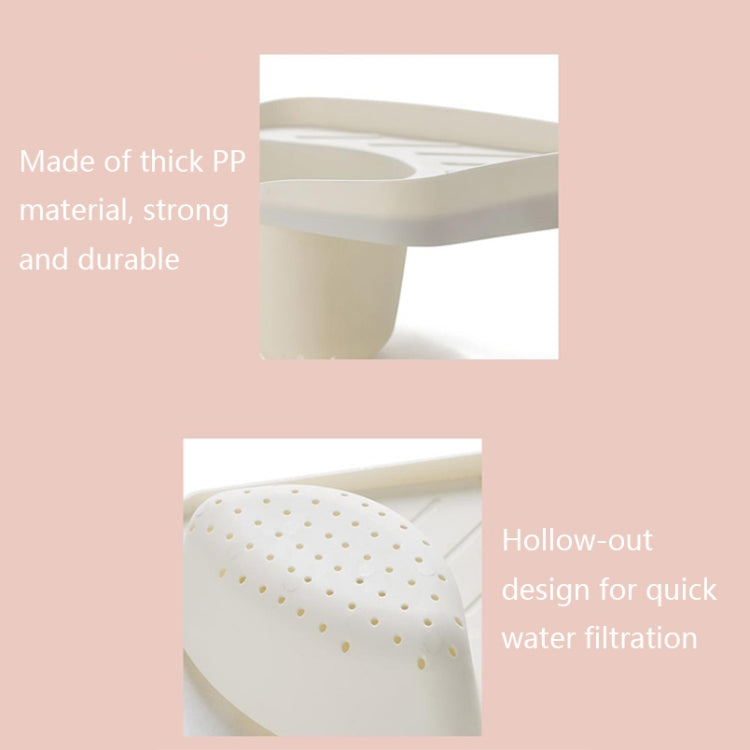 2 PCS TM20002 Kitchen Sink Triangular Drain Basket