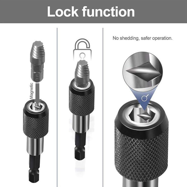 22 PCS / Set Screw Takeout High-Speed Steel Anti-Tooth Refrigerant Removal Tool(White Box Rolling Pole)