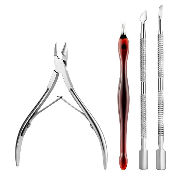 2 PCS Stainless Steel Double Head Dead Skin Scissors Set, Specification: Set C