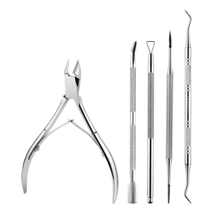 2 PCS Stainless Steel Double Head Dead Skin Scissors Set, Specification: Set D