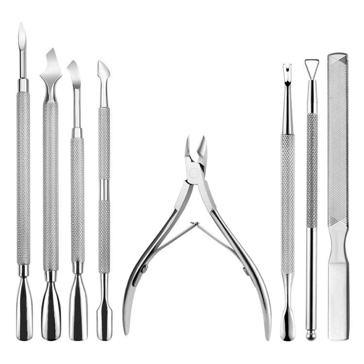 2 PCS Stainless Steel Double Head Dead Skin Scissors Set, Specification: Set H