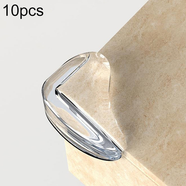 2 Packs Children Anti-bump Water Drop Transparent Anti-collision Corner(10 PCS/Set)