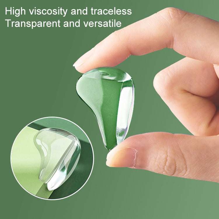2 Packs Children Anti-bump Water Drop Transparent Anti-collision Corner(10 PCS/Set)
