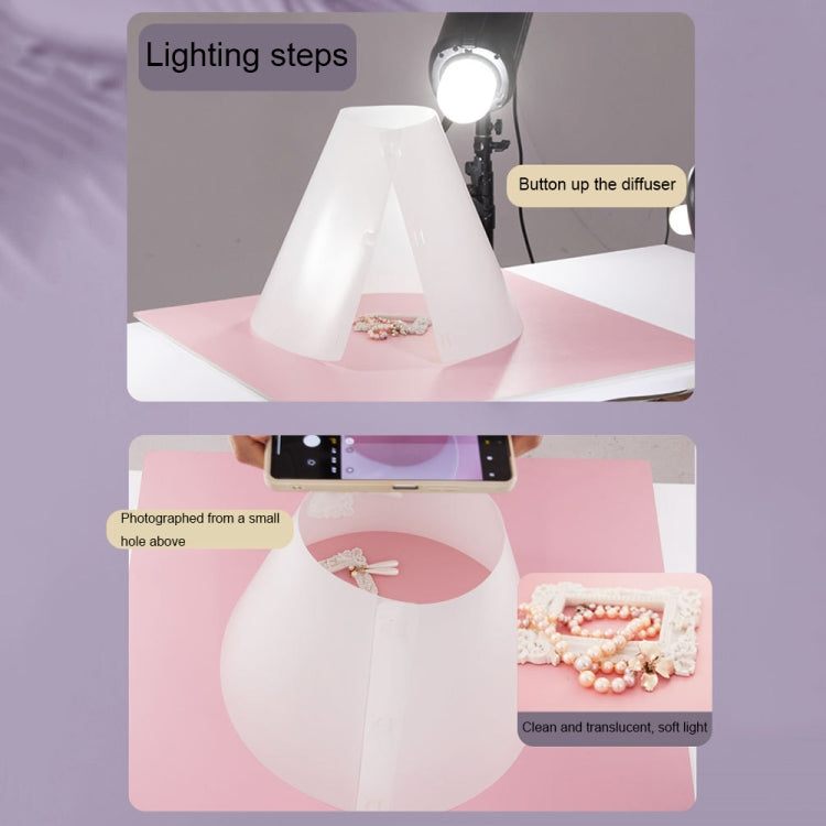 Jewelry Photography Spotlight Photography Props Studio Tapered Diffusion Board, Size: