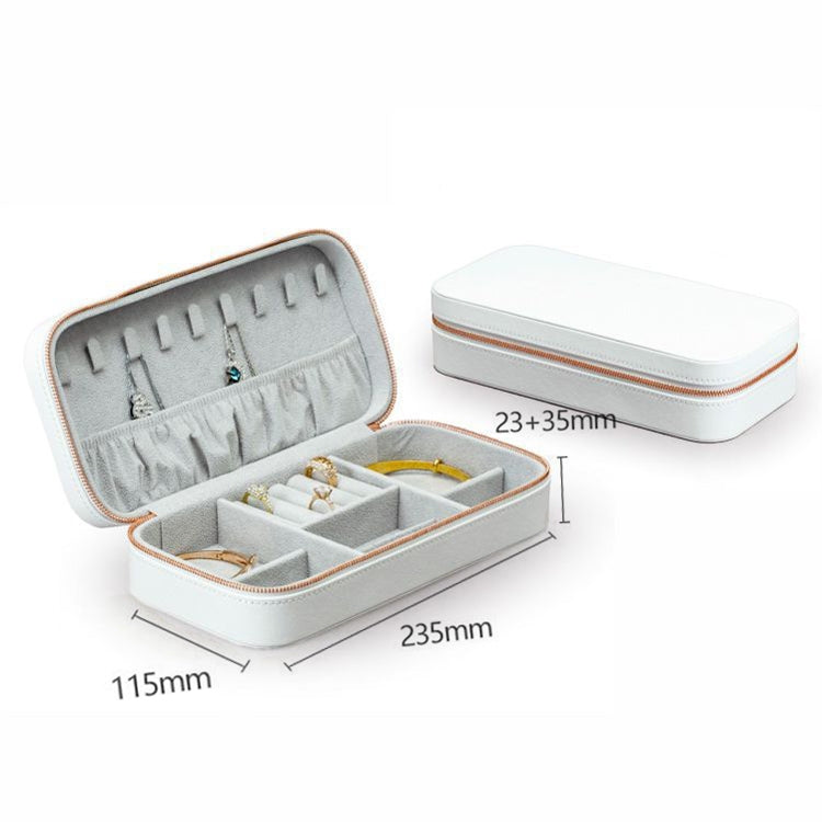 01906 Travel Portable Velvet Jewelry Organizer