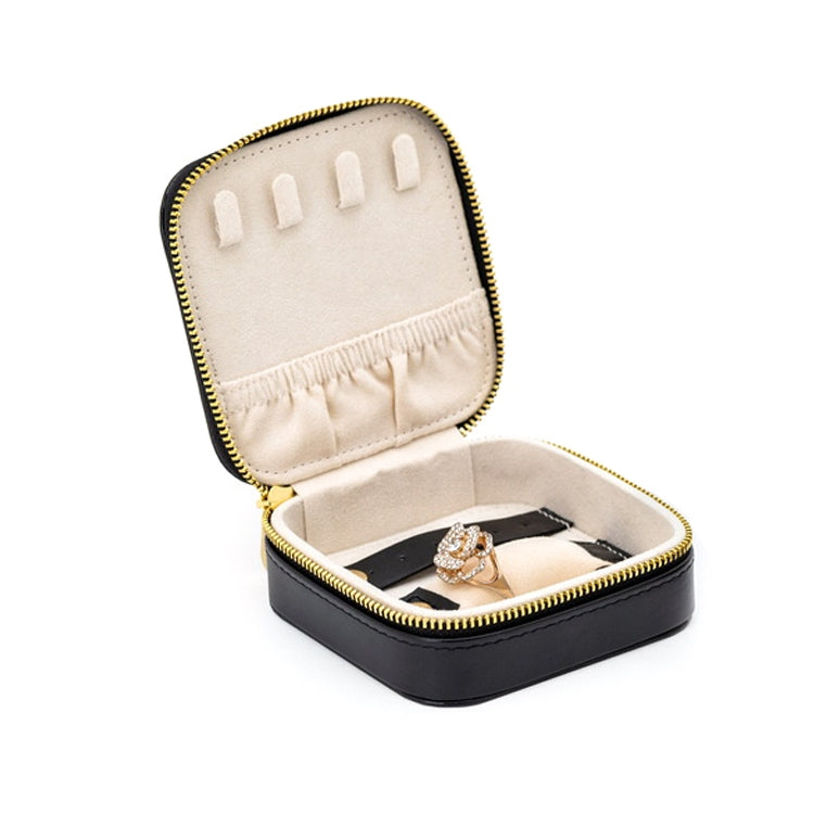 02456 Travel Portable Velvet Jewelry Organizer