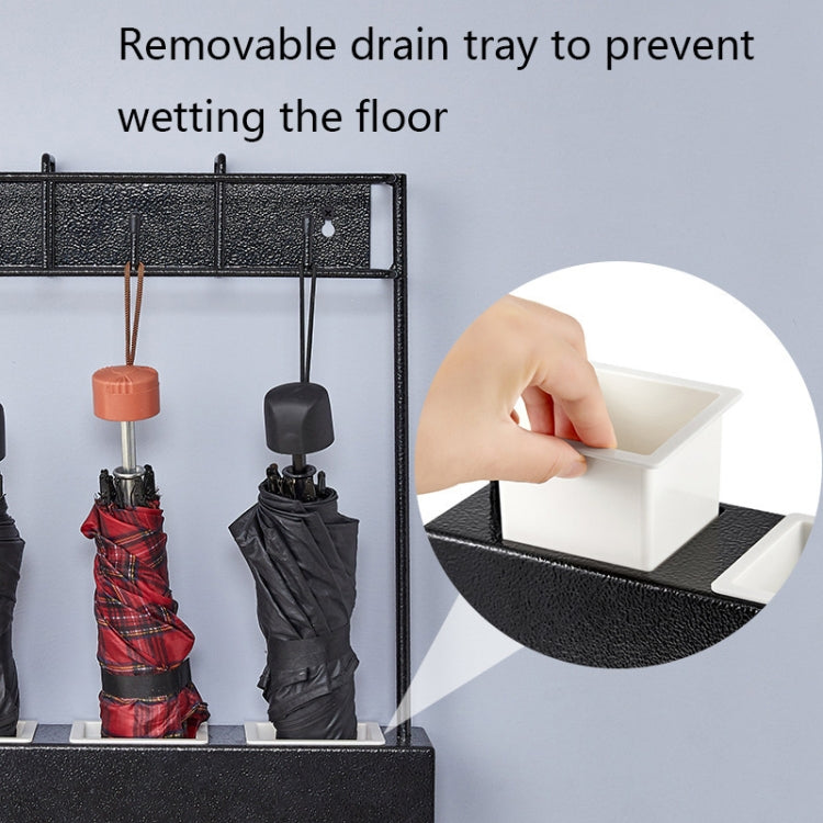 HP20201219 Home Wall-mounted Umbrella Storage Rack