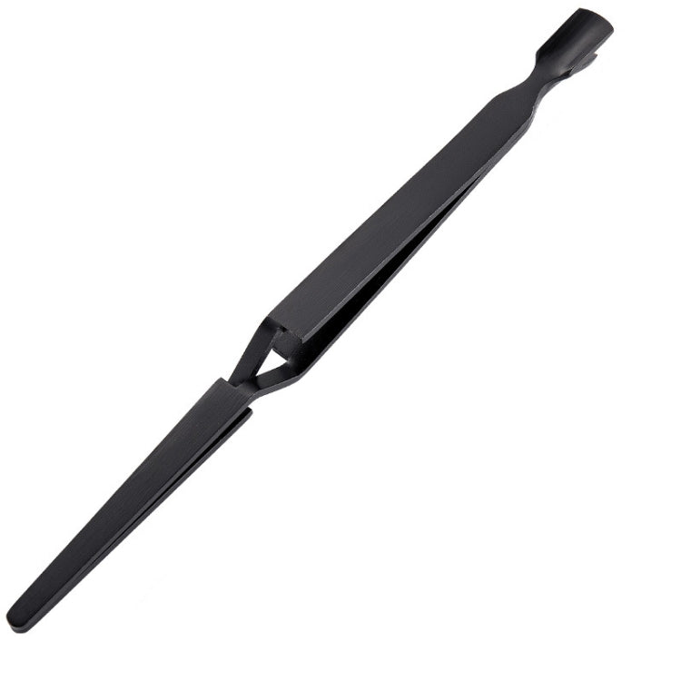 2 PCS X-Shaped Stainless Steel Shaping Clip Nail Art Tools, Specification type: Black