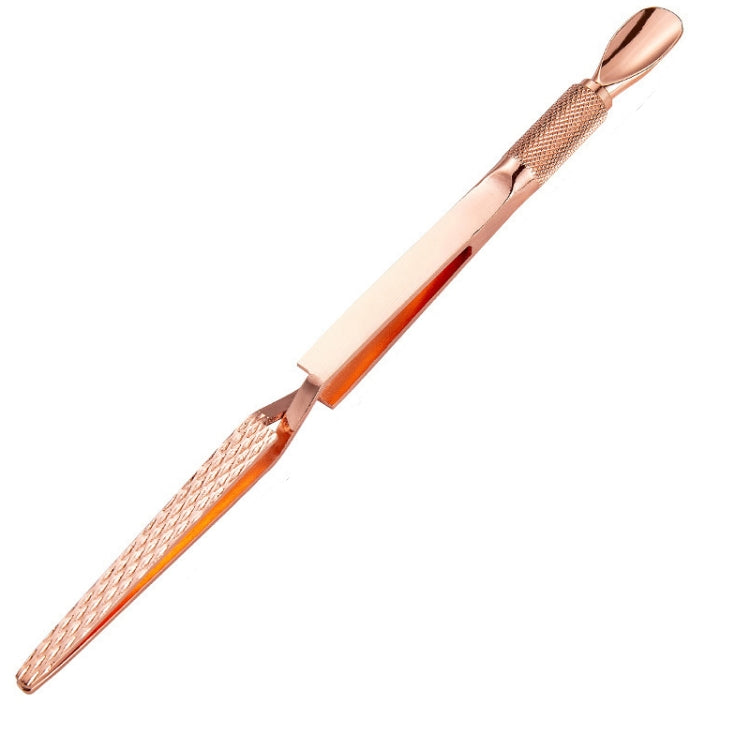 2 PCS X-Shaped Stainless Steel Shaping Clip Nail Art Tools, Specification type: Rose Gold Diamond