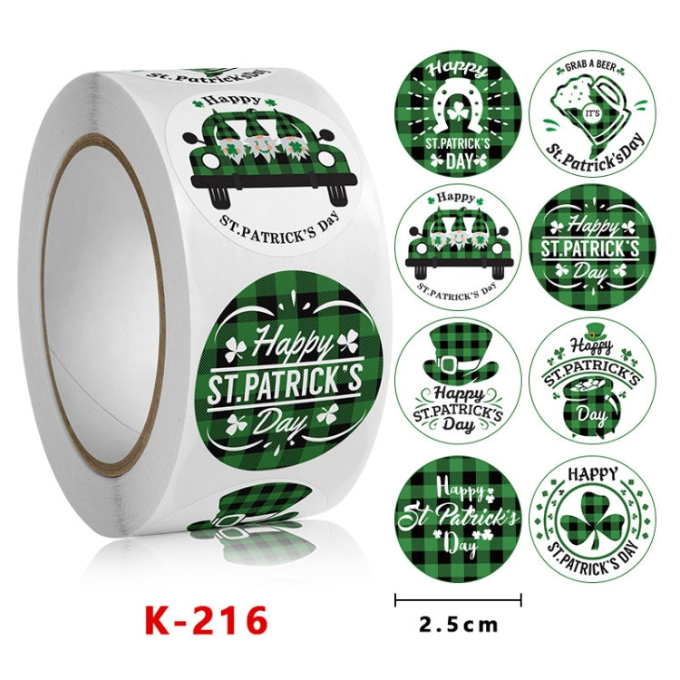 10 PCS Four Leaf Clover Festival Adhesive Decorative Stickers