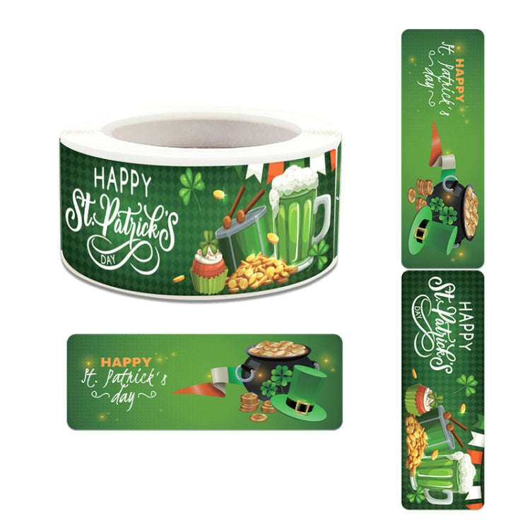 10 PCS Four Leaf Clover Festival Adhesive Decorative Stickers