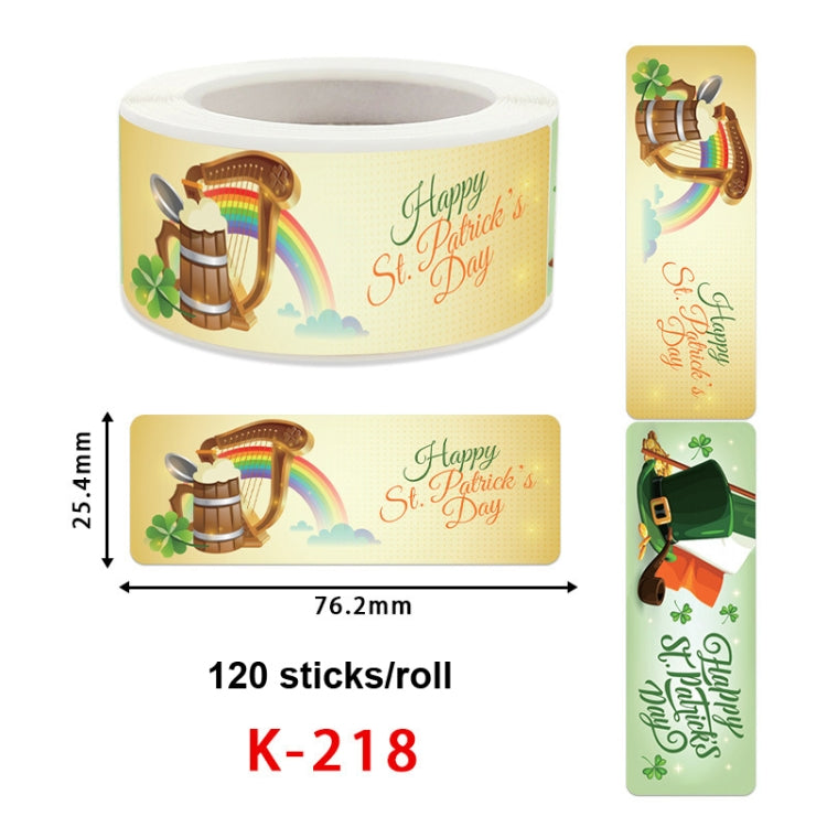 10 PCS Four Leaf Clover Festival Adhesive Decorative Stickers