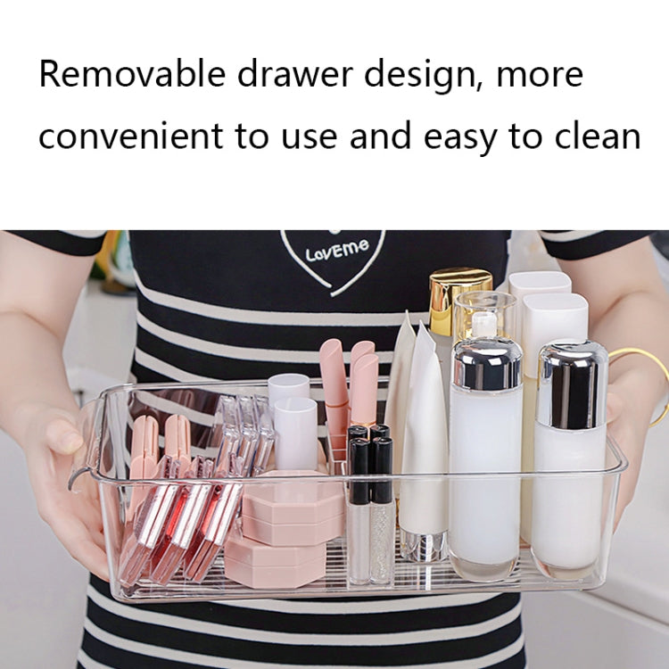 Washbasin Skin Care Products Transparent Storage Rack, Spec: Double Layers