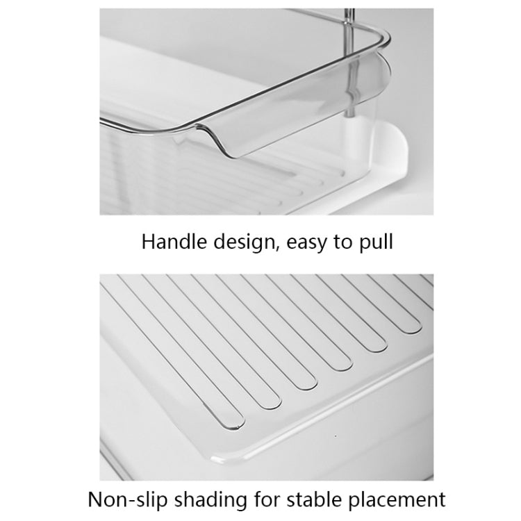 Washbasin Skin Care Products Transparent Storage Rack, Spec: Double Layers