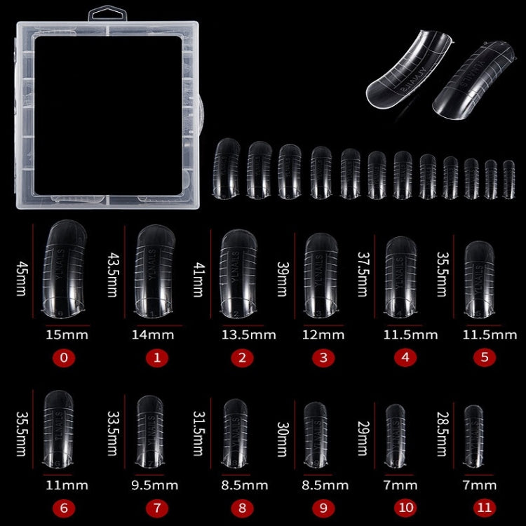3 PCS Manicure Nail Plate Extended Nail Mold