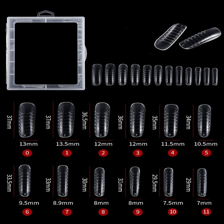 3 PCS Manicure Nail Plate Extended Nail Mold
