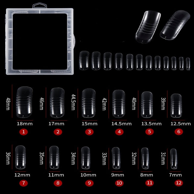 3 PCS Manicure Nail Plate Extended Nail Mold