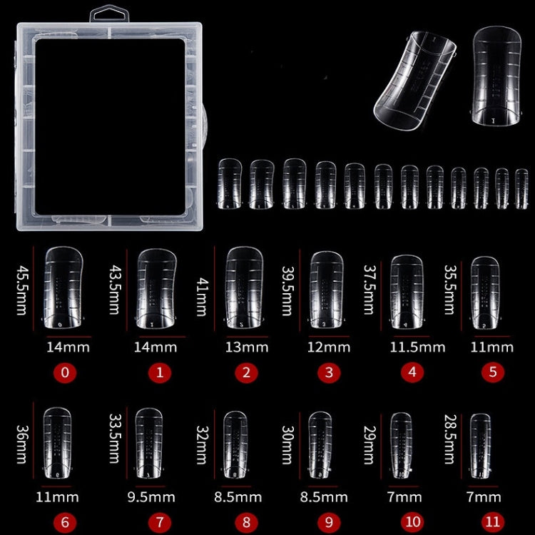 3 PCS Manicure Nail Plate Extended Nail Mold