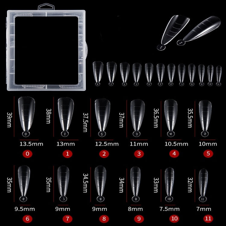 3 PCS Manicure Nail Plate Extended Nail Mold