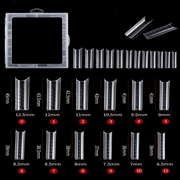 3 PCS Manicure Nail Plate Extended Nail Mold