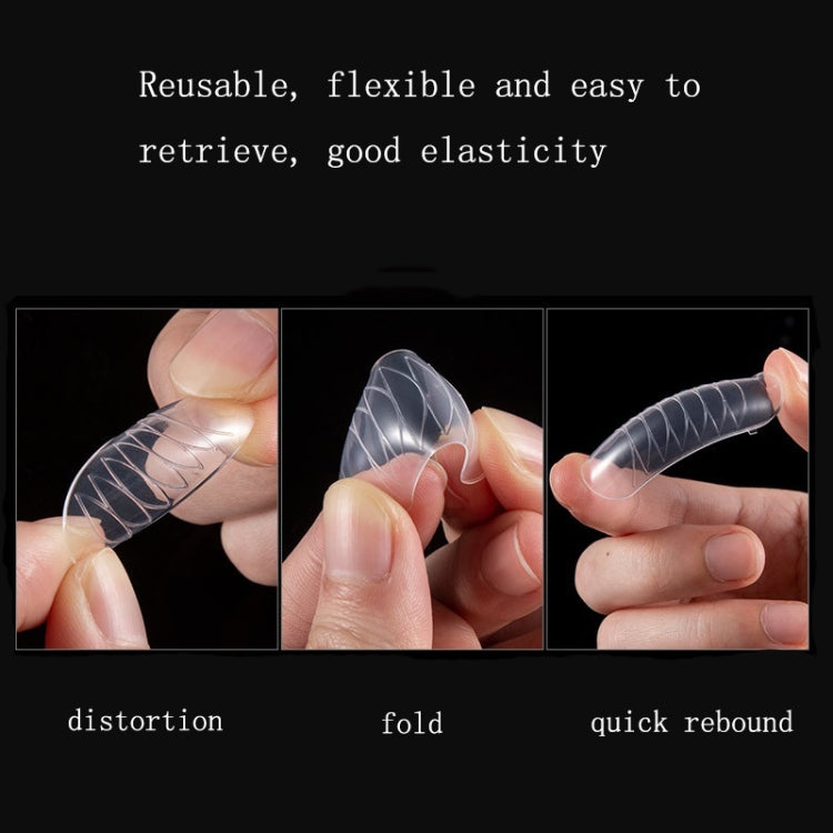 3 PCS Manicure Nail Plate Extended Nail Mold
