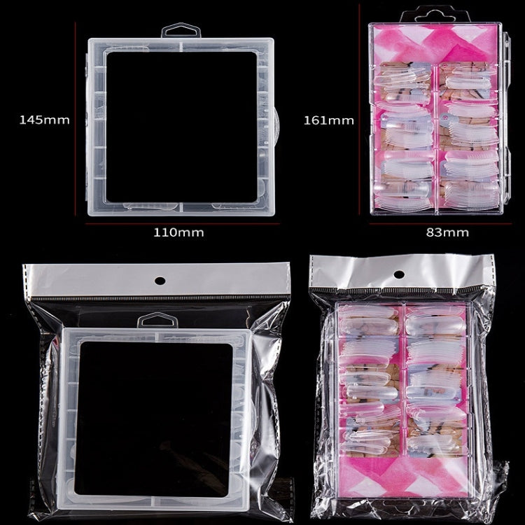 3 PCS Manicure Nail Plate Extended Nail Mold