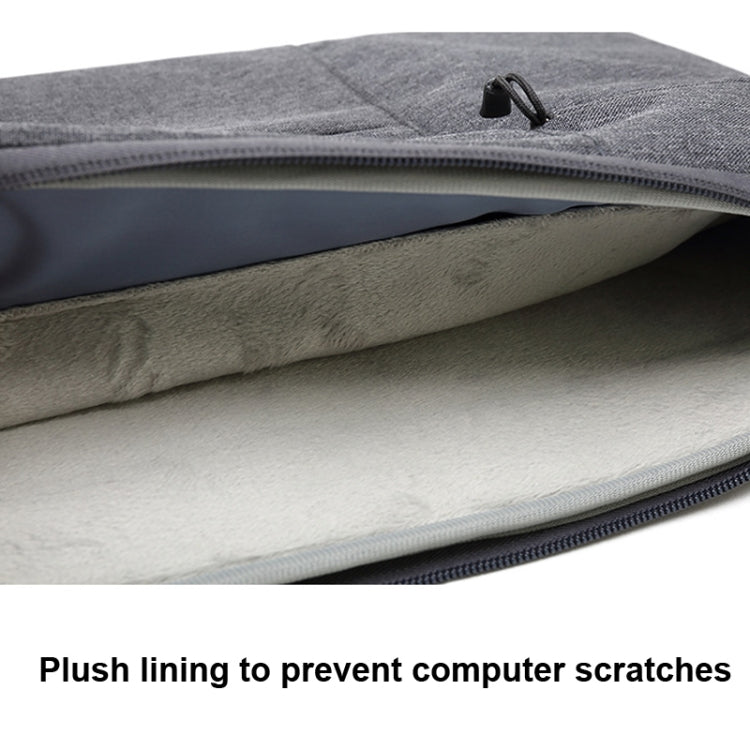 Zipper Type Polyester Business Laptop Liner Bag, Size: 11.6 Inch