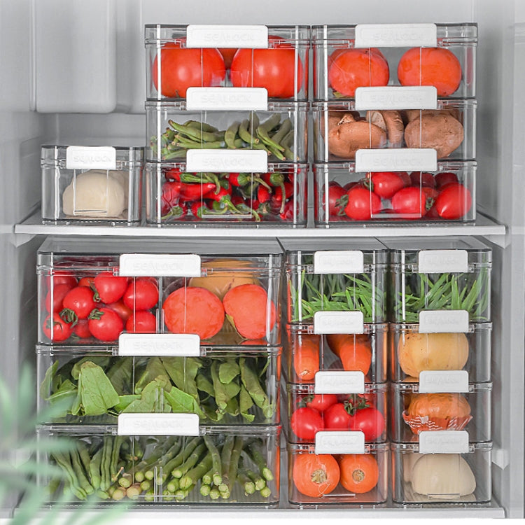 Fruit and Vegetable Refrigerator Crisper with Lid, Specification: TY-9079