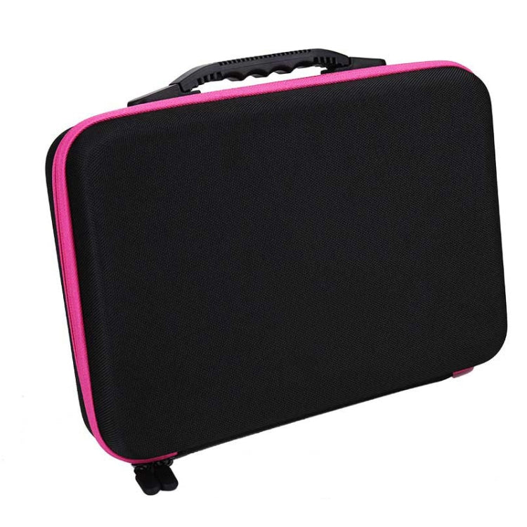 Diamond Painting Sub-Bottling Storage Bag Embroidery Nail Box, Style: 30 Grid Bottle (Rose Red)