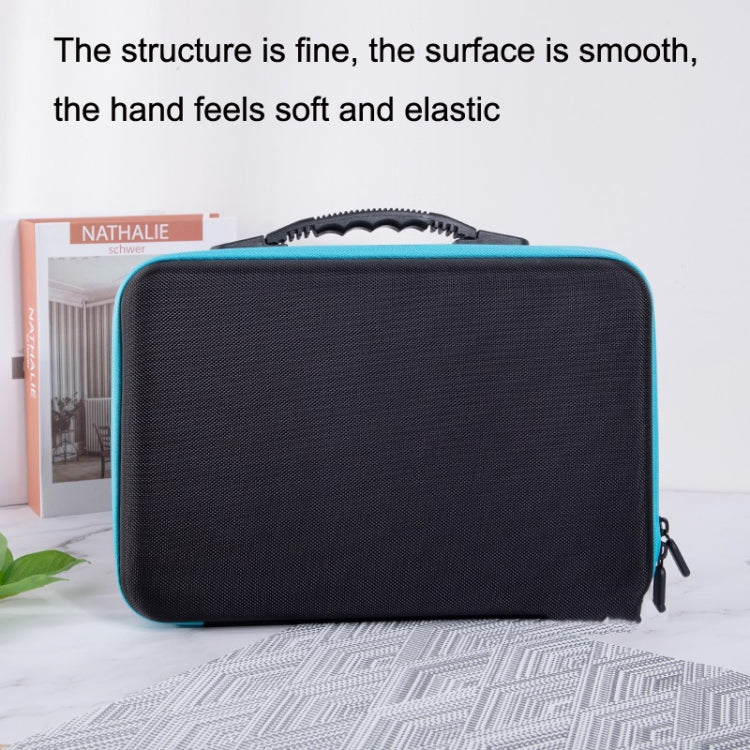 Diamond Painting Sub-Bottling Storage Bag Embroidery Nail Box, Style: 30 Grid Bottle (Rose Red)