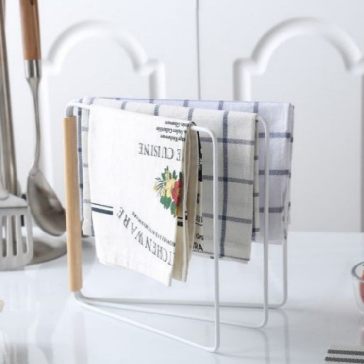 20201 Punch-free Kitchen Rag Drain Rack(White)