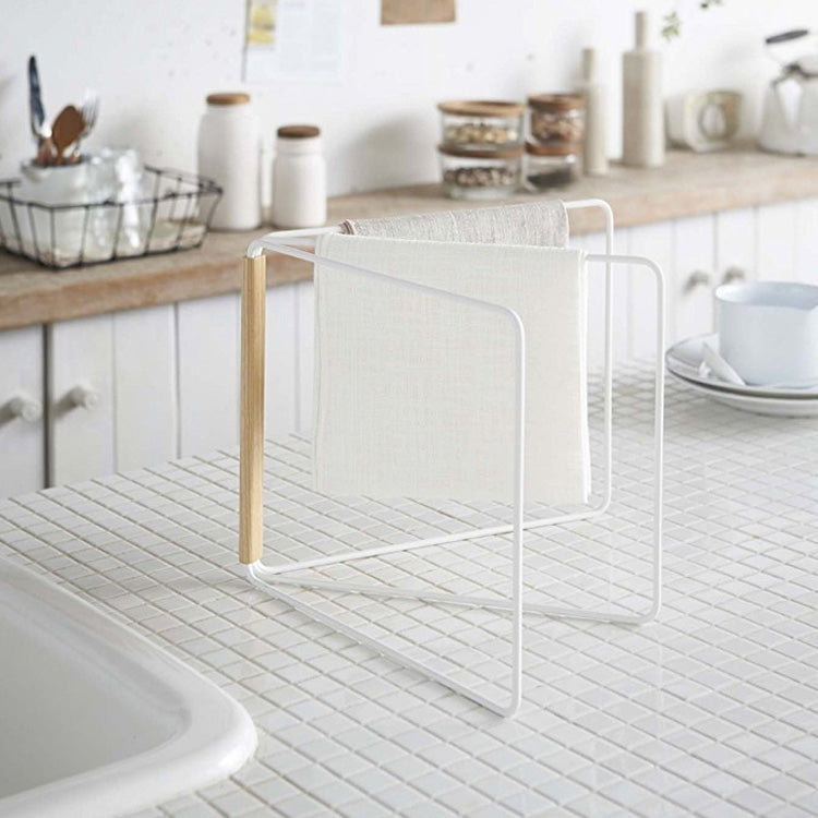20201 Punch-free Kitchen Rag Drain Rack(White)