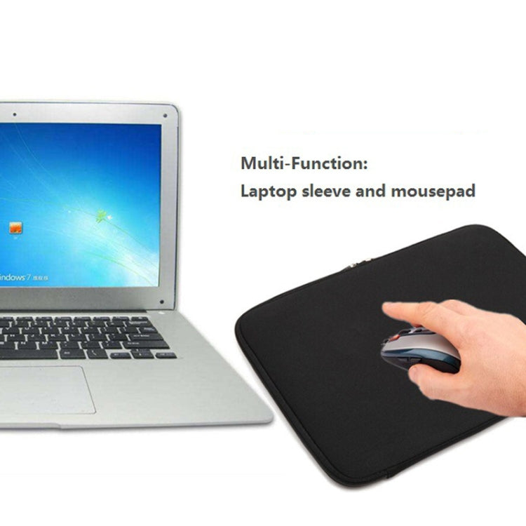 Without  Elastic Band Diving Material Laptop Sleeve Computer Case, Size: 17 Inch